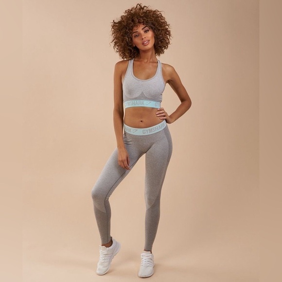 Set GYMSHARK Elite Sports Bra & Flex Leggings Size Small NWOT - Picture 9 of 13